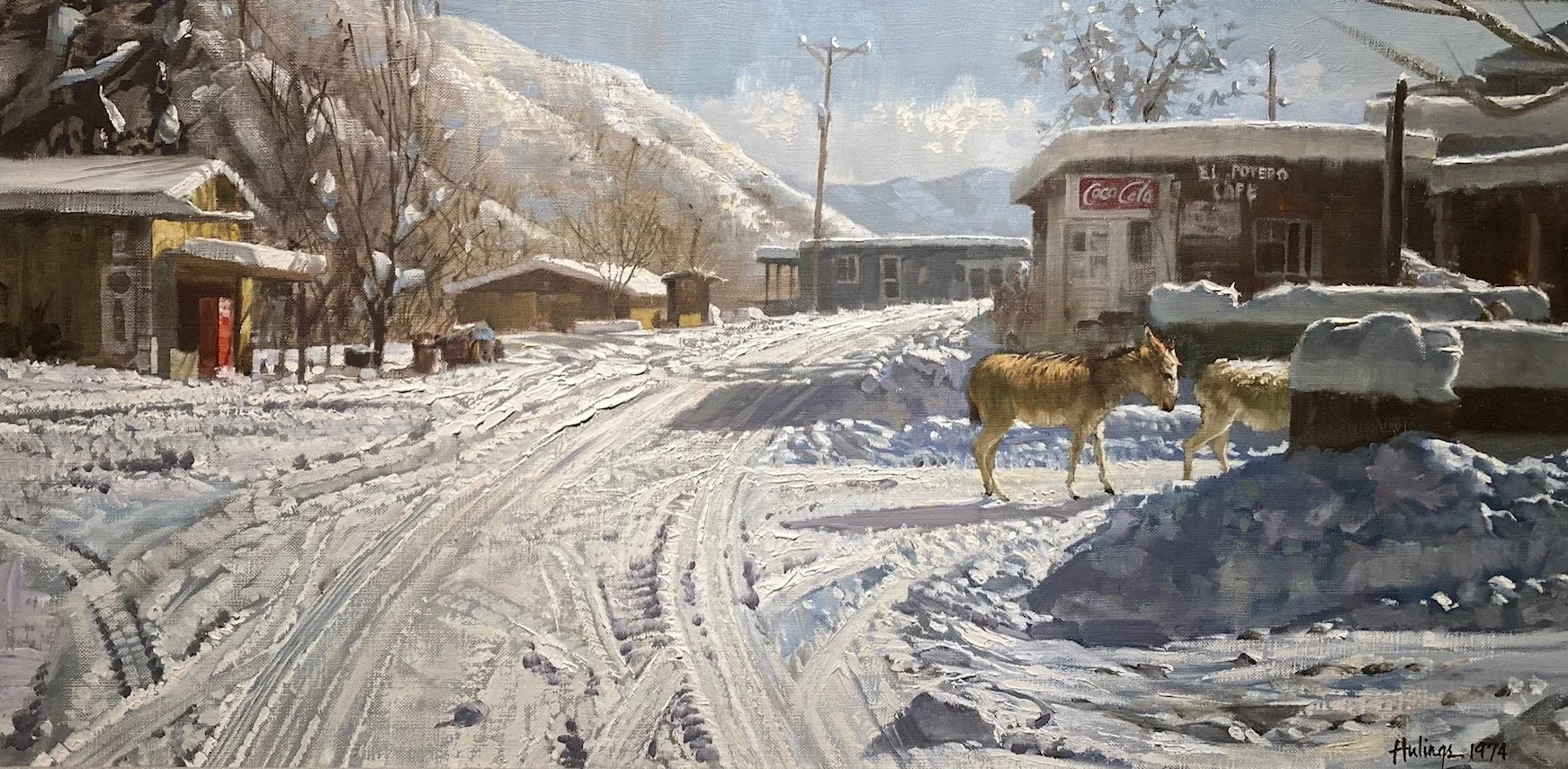 8 Stunning Winter Paintings For the Holidays — Nedra Matteucci